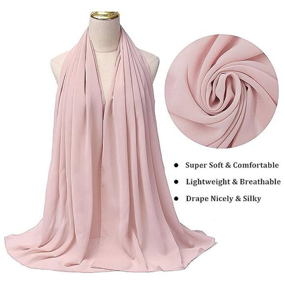 Shawl Wraps Scarves for Formal Evening Party Dress J-light Pink - Picture 2 of 6